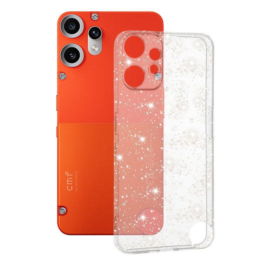 Futrola za Nothing CMF Phone 2 Pro, Techsuit, SparkleSkin, Providna