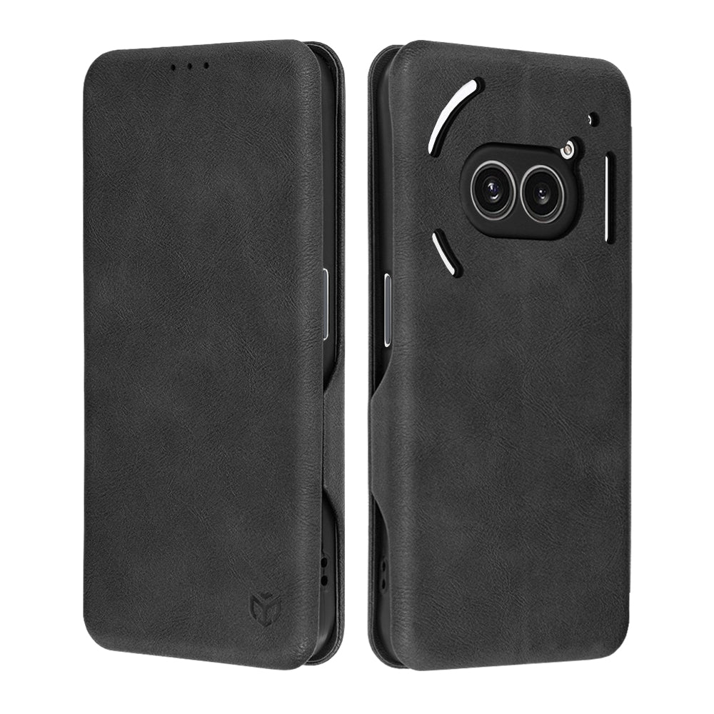 Futrola za Nothing Phone (2a) Plus / Phone (2a), Techsuit, Safe Wallet Plus, Crna, Refabrikovana