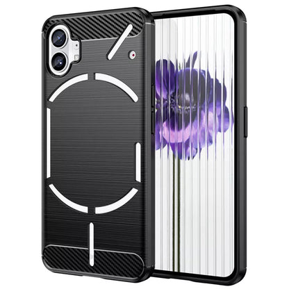 Futrola za Nothing Phone (1), Techsuit, Karbon, Crna
