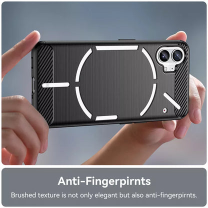 Futrola za Nothing Phone (1), Techsuit, Karbon, Crna