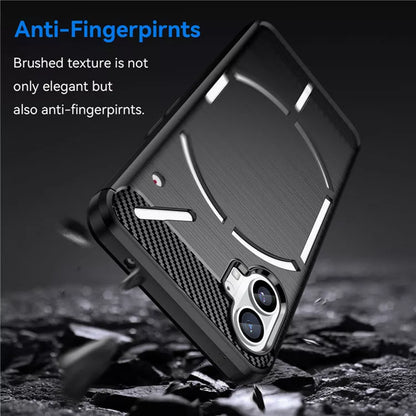Futrola za Nothing Phone (1), Techsuit, Karbon, Crna