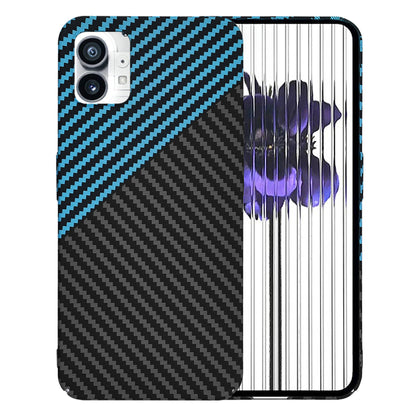 Futrola za Nothing Phone (1), Techsuit, Carbonite FiberShell, Crno Plava