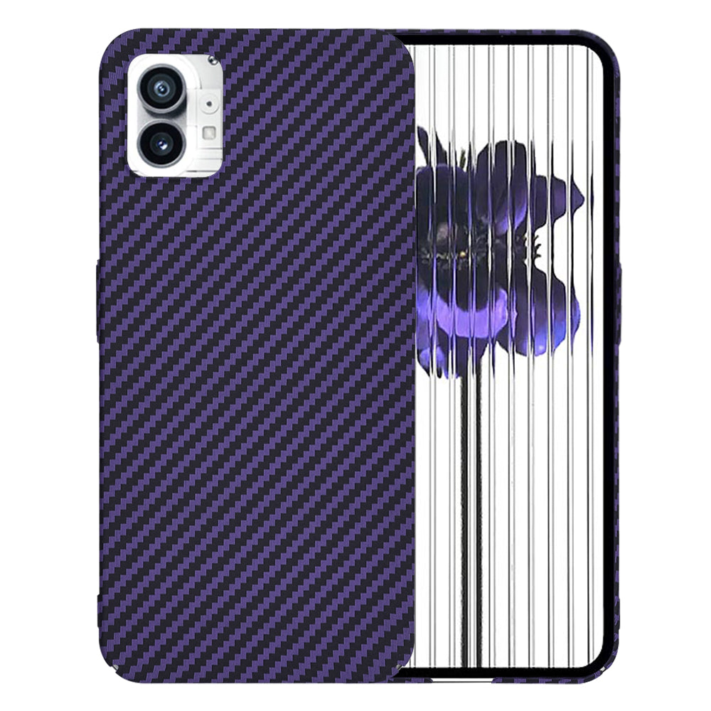 Futrola za Nothing Phone (1), Techsuit, Carbonite FiberShell, Ljubičasta