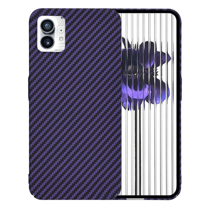 Futrola za Nothing Phone (1), Techsuit, Carbonite FiberShell, Ljubičasta
