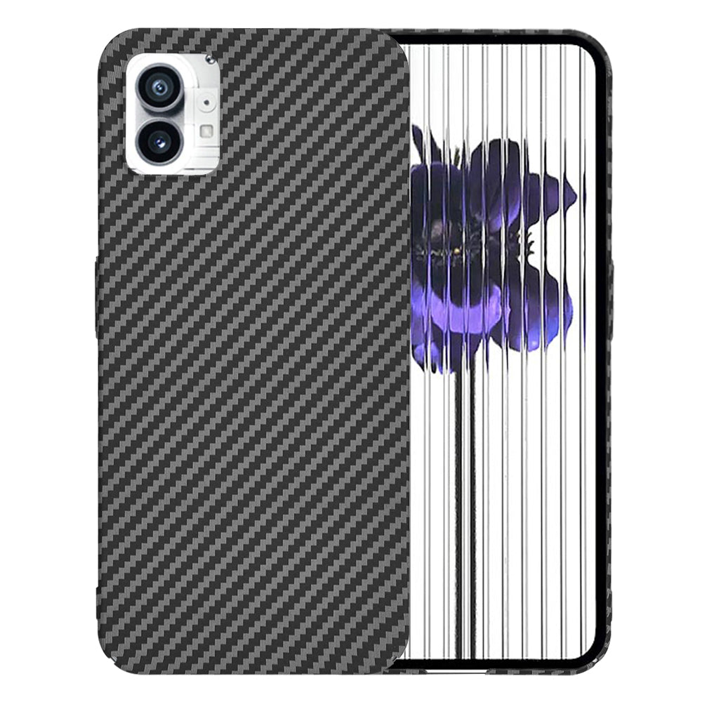 Futrola za Nothing Phone (1), Techsuit, Carbonite FiberShell, Crna