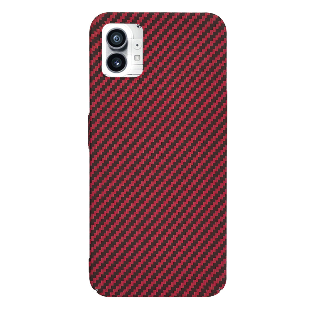 Futrola za Nothing Phone (1), Techsuit, Carbonite FiberShell, Crvena