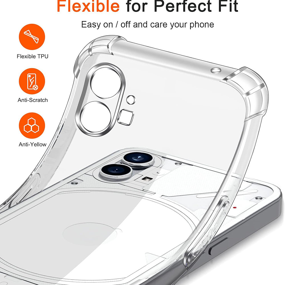 Futrola za Nothing Phone (1), Techsuit, Shockproof Clear, Providna