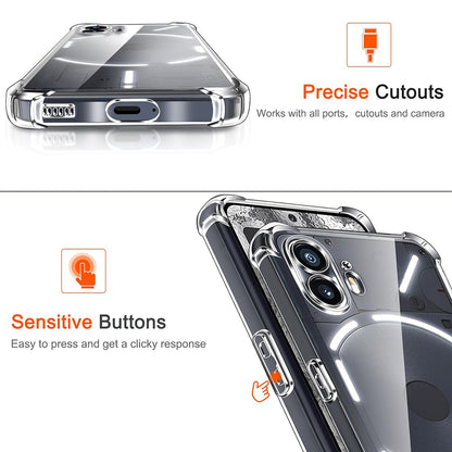 Futrola za Nothing Phone (2), Techsuit, Shockproof Clear, Providna