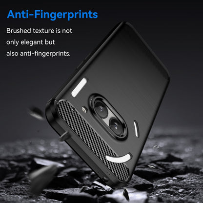 Futrola za Nothing Phone (2a) Plus / Phone (2a), Techsuit, Karbon, Crna