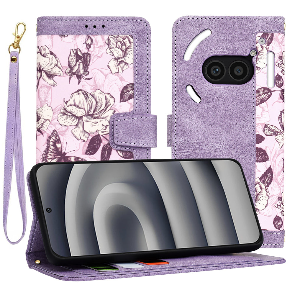 Futrola za Nothing Phone (2a) Plus / Phone (2a), Techsuit, FlipCraft, Ljubičasta