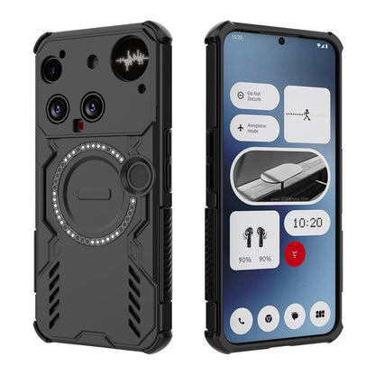 MagSafe futrola za Nothing Phone (3), Techsuit, ArmorMag, Crna