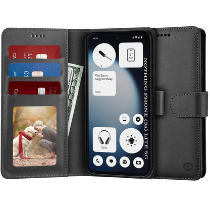 Futrola za Nothing Phone (3a) Lite, Techsuit, Diary Book, Crna