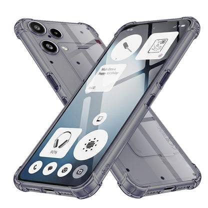 Futrola za Nothing Phone (3a) Lite, Techsuit, Shockproof Clear, Crna