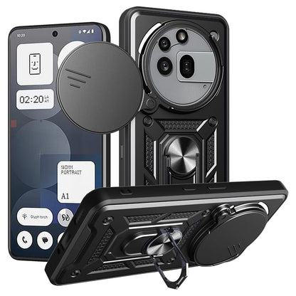 Futrola za Nothing Phone (3a) Pro, Techsuit, CamShield, Crna