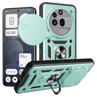 Futrola za Nothing Phone (3a) Pro, Techsuit, CamShield, Zelena