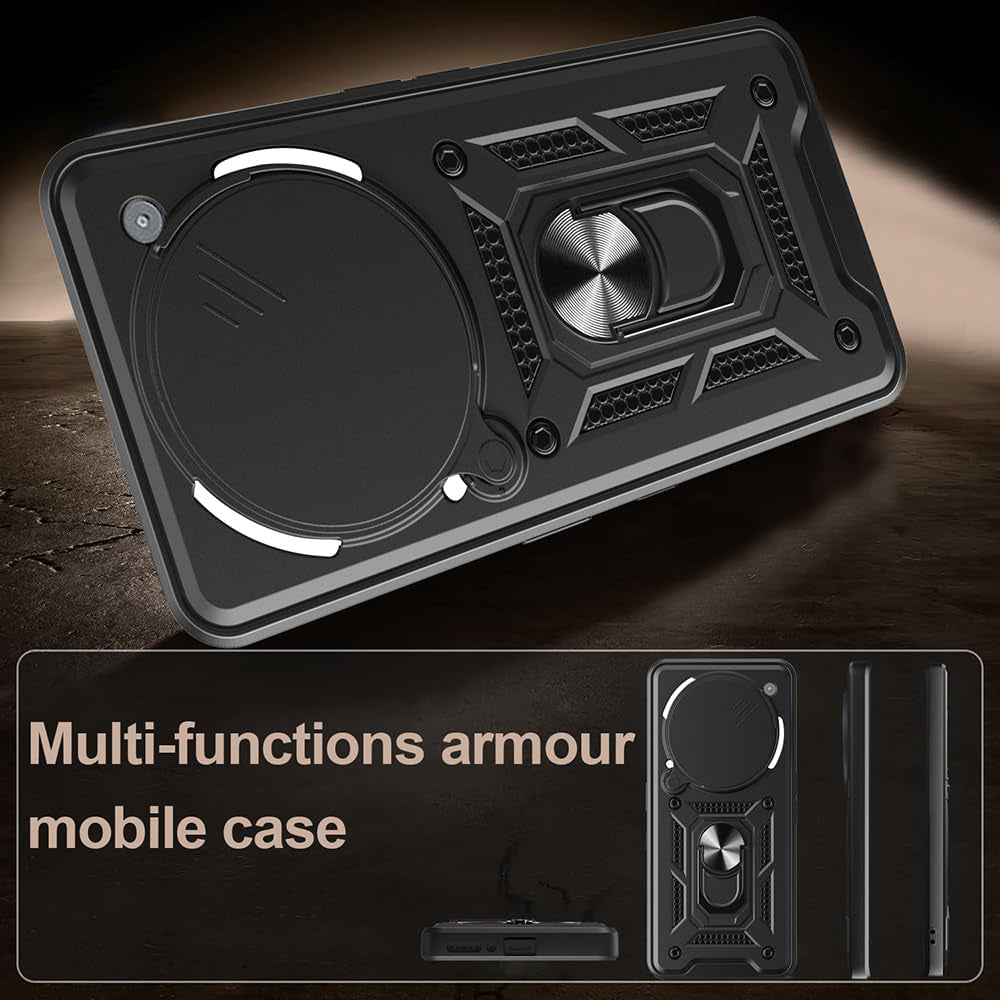 Futrola za Nothing Phone (3a) Pro, Techsuit, CamShield, Zelena