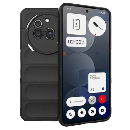 Futrola za Nothing Phone (3a) Pro, Techsuit, Magic Shield, Crna