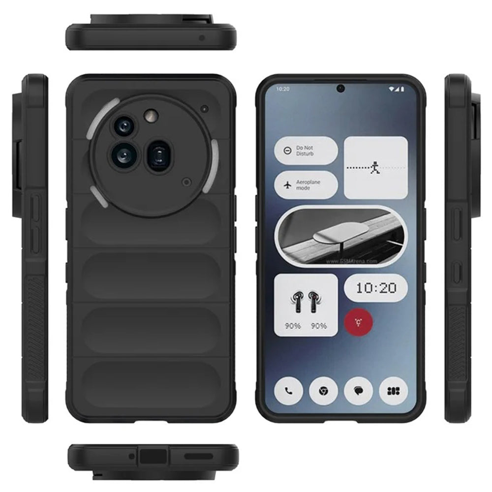 Futrola za Nothing Phone (3a) Pro, Techsuit, Magic Shield, Crna