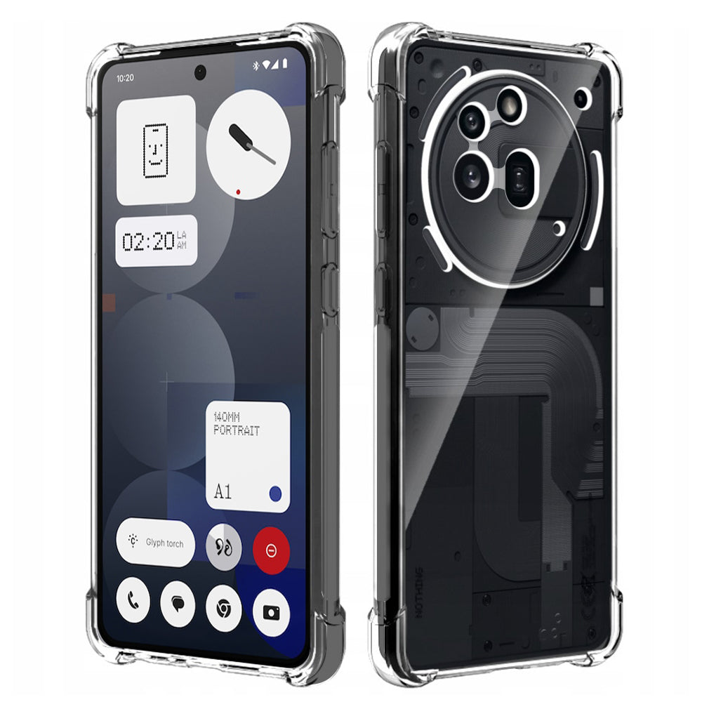 Futrola za Nothing Phone (3a) Pro, Techsuit, Shockproof Clear, Providna
