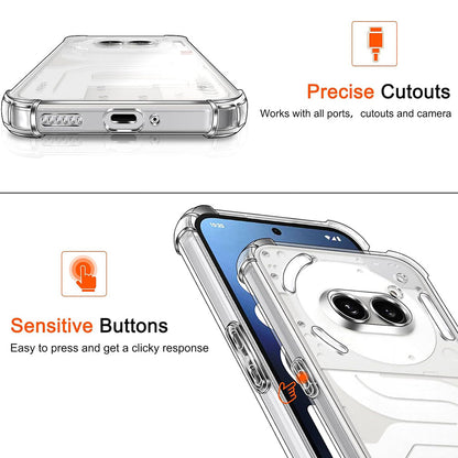 Futrola za Nothing Phone (3a) Pro, Techsuit, Shockproof Clear, Providna