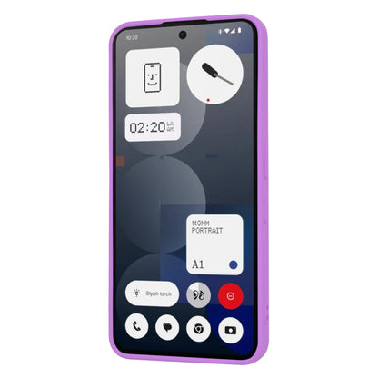 Futrola za Nothing Phone (3a) Pro, Techsuit, SoftFlex, Ljubičasta