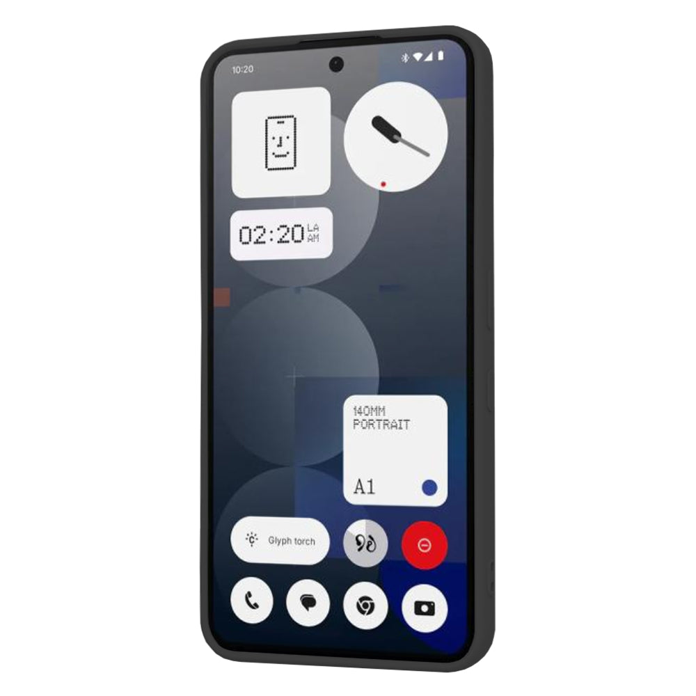 Futrola za Nothing Phone (3a) Pro, Techsuit, SoftFlex, Crna