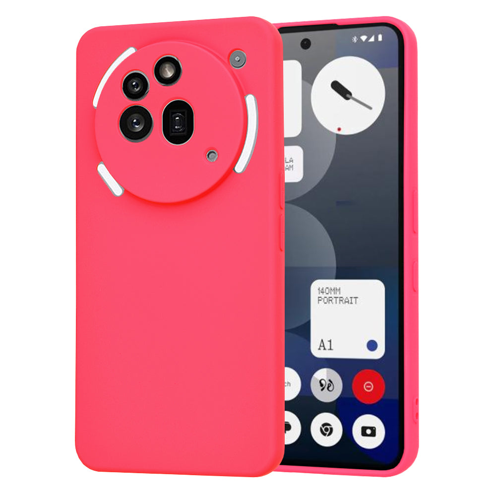 Futrola za Nothing Phone (3a) Pro, Techsuit, SoftFlex, Tamno Roze