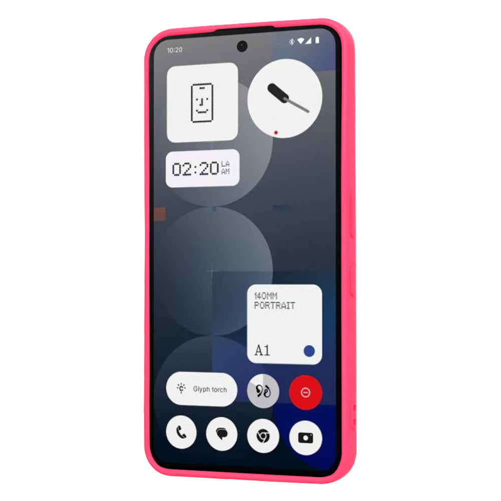 Futrola za Nothing Phone (3a) Pro, Techsuit, SoftFlex, Tamno Roze