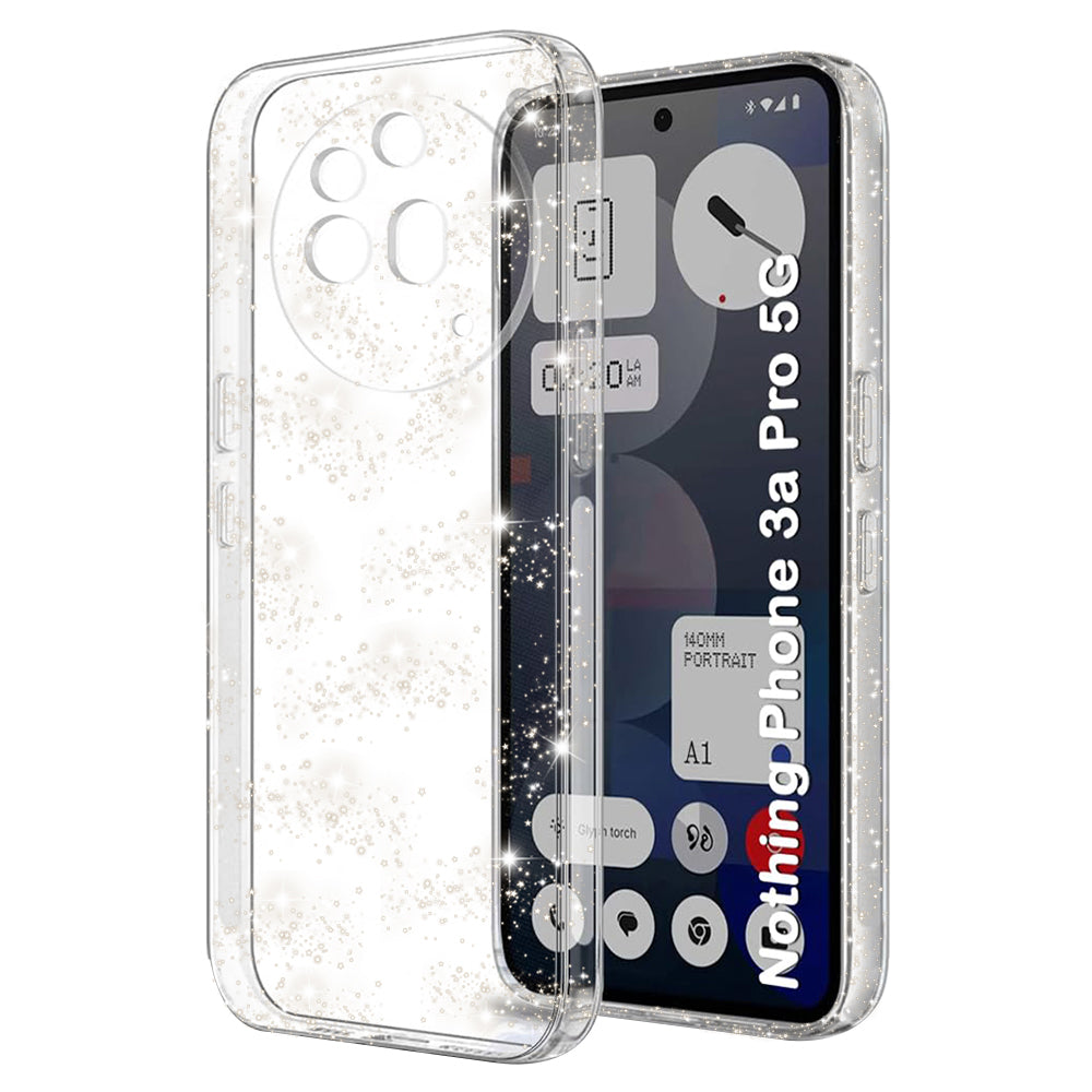Futrola za Nothing Phone (3a) Pro, Techsuit, SparkleSkin, Providna