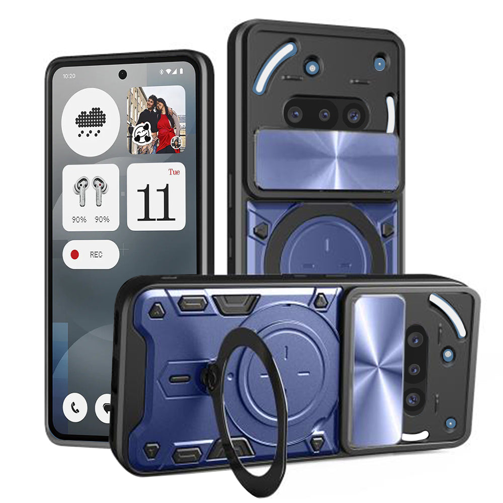 Futrola za Nothing Phone (3a), Techsuit, CamGuard Pro, Plava