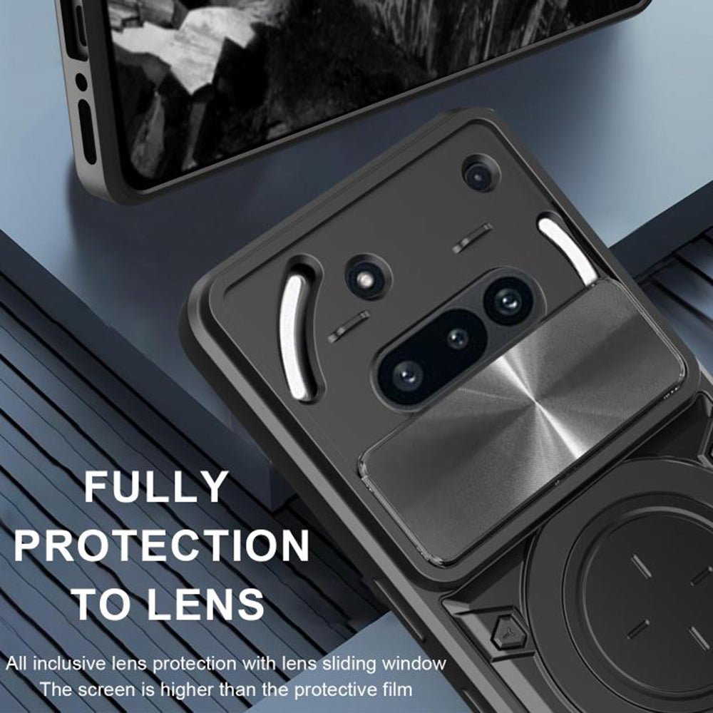 Futrola za Nothing Phone (3a), Techsuit, CamGuard Pro, Ljubičasta
