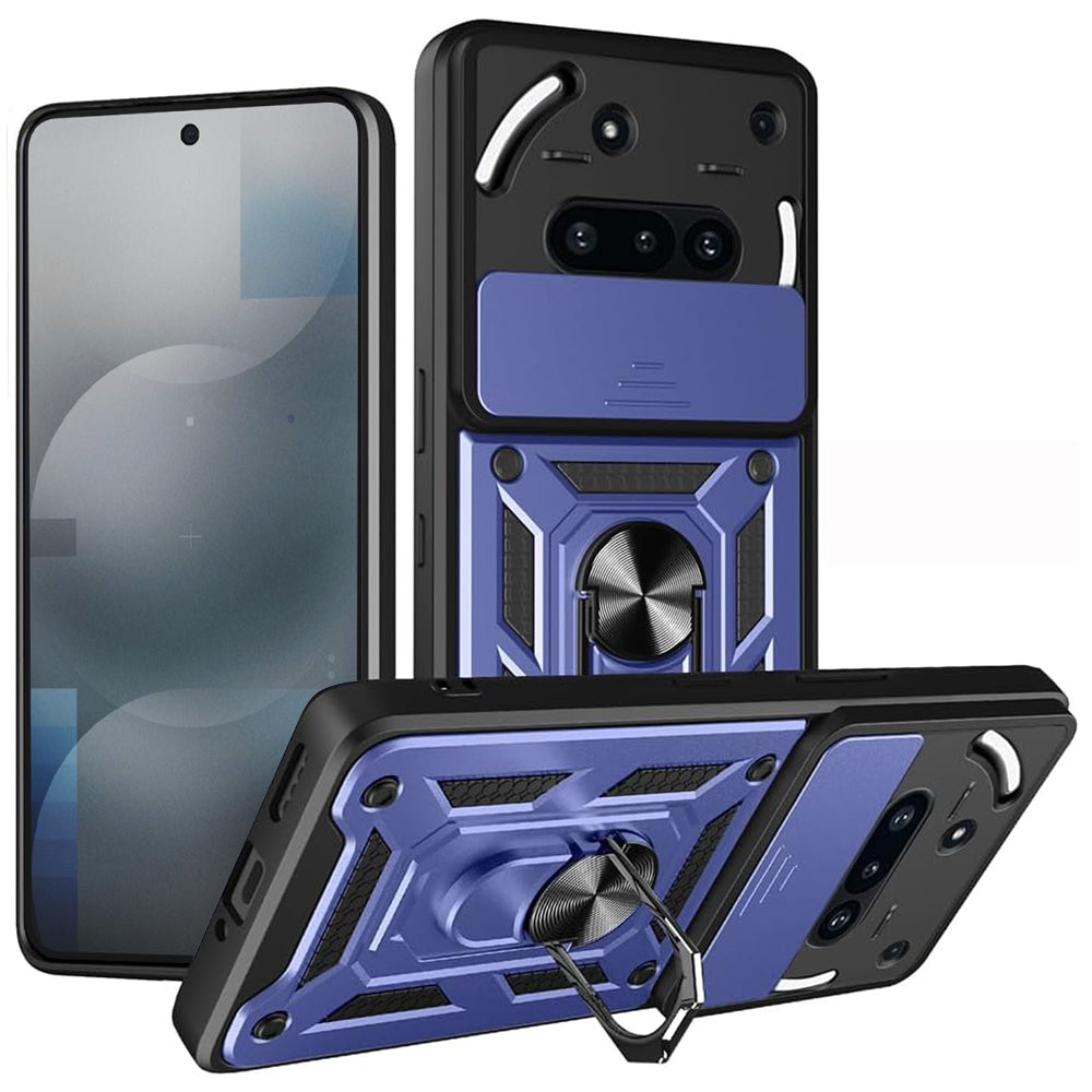Futrola za Nothing Phone (3a), Techsuit, CamShield, Plava