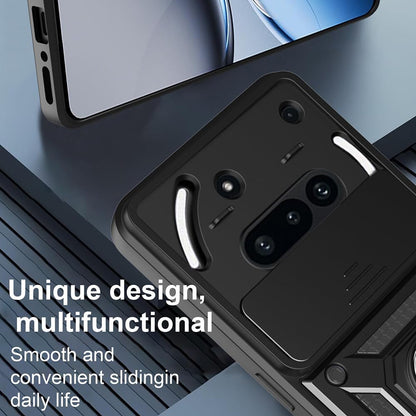 Futrola za Nothing Phone (3a), Techsuit, CamShield, Crna