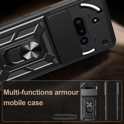 Futrola za Nothing Phone (3a), Techsuit, CamShield, Crna