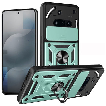 Futrola za Nothing Phone (3a), Techsuit, CamShield, Zelena