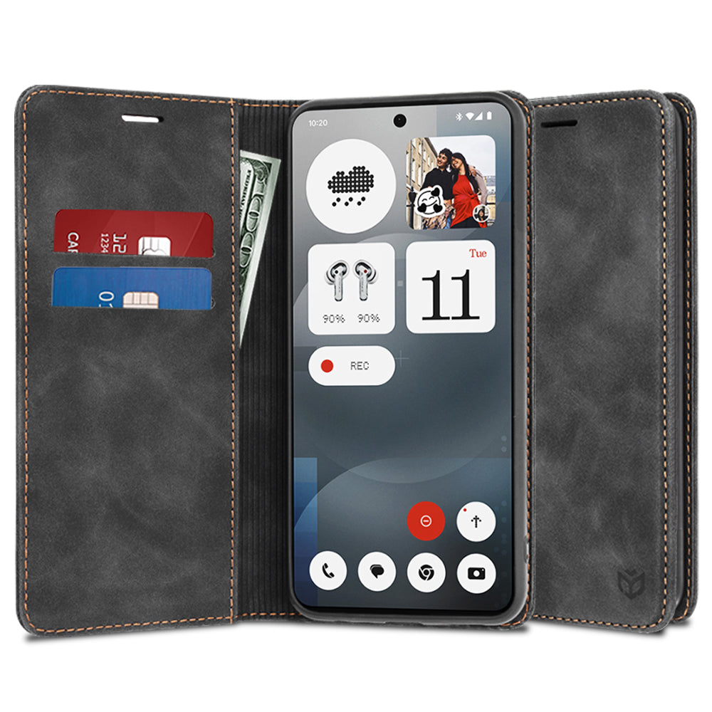 Futrola za Nothing Phone (3a), Techsuit, Confy, Crna
