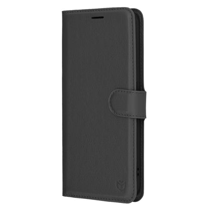 Futrola za Nothing Phone (3a), Techsuit, Leather Folio, Crna