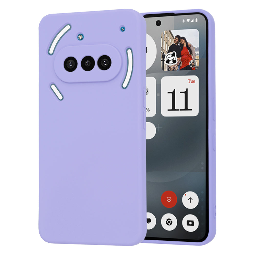 Futrola za Nothing Phone (3a), Techsuit, SoftFlex, Svetlo Ljubičasta