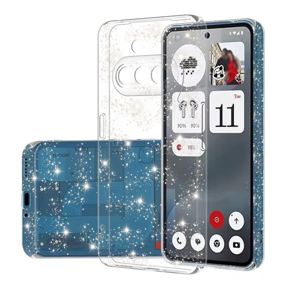 Futrola za Nothing Phone (3a), Techsuit, SparkleSkin, Providna