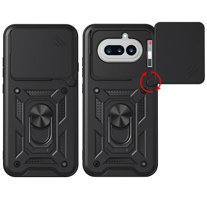 Futrola za Nothing Phone (4a), Techsuit, CamShield, Crna