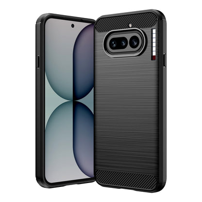 Futrola za Nothing Phone (4a), Techsuit, Karbon, Crna