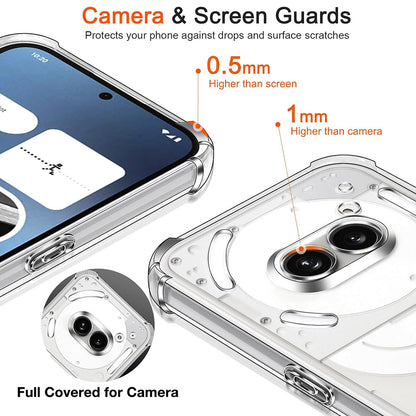 Futrola za Nothing Phone (4a), Techsuit, Shockproof Clear, Transparentna