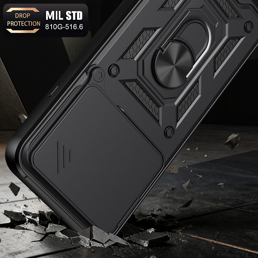 Futrola za Nothing Phone (4b), Techsuit, CamShield, Crna