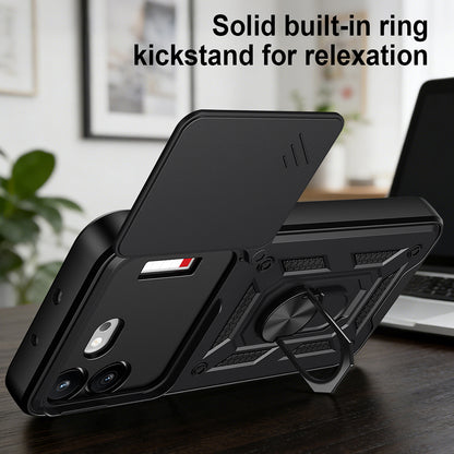 Futrola za Nothing Phone (4b), Techsuit, CamShield, Crna