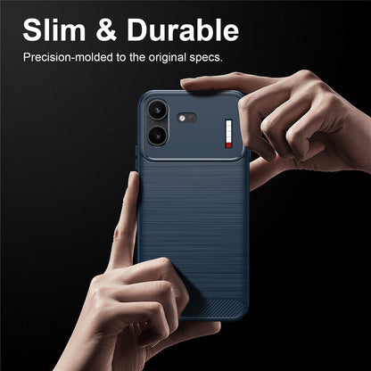Futrola za Nothing Phone (4b), Techsuit, Karbon, Plava
