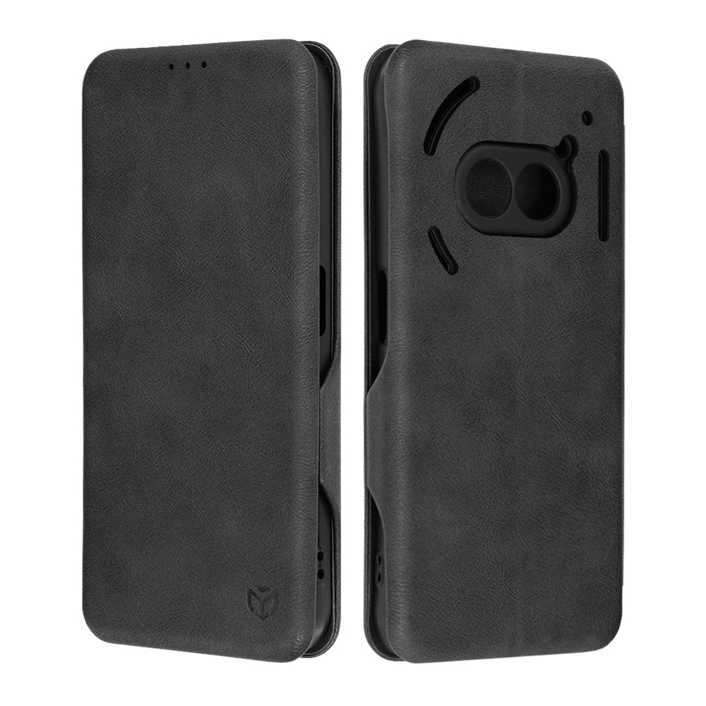 Futrola za Nothing Phone (2a) Plus / Phone (2a), Techsuit, Safe Wallet Plus, Crna, Refabrikovana
