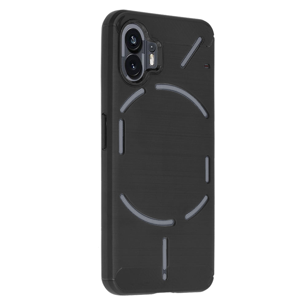 Futrola za Nothing Phone (2), Techsuit, Karbon, Crna