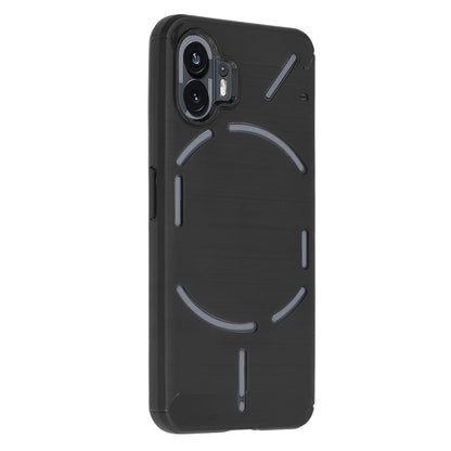 Futrola za Nothing Phone (2), Techsuit, Karbon, Crna