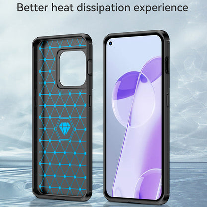 Futrola za OnePlus 10 Pro, Techsuit, Karbon, Crna
