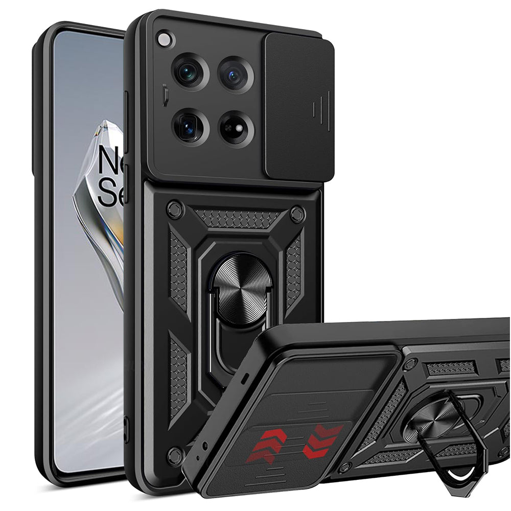 Futrola za OnePlus 12, Techsuit, CamShield, Crna